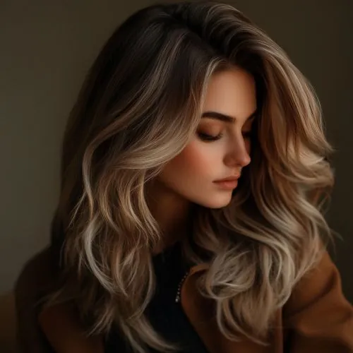 Reverse balayage
